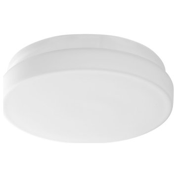 Oslo Fan LED Light Accessory Kit, 1-Light, LED, Matte White Shade, 5.0625"W
