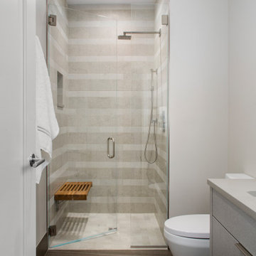 Smooth and Textured Shower Tile