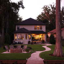outside