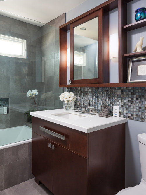 Small Bathroom Tile Design | Houzz