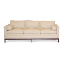 Bauhaus Sofa with Wood Base - Sofas