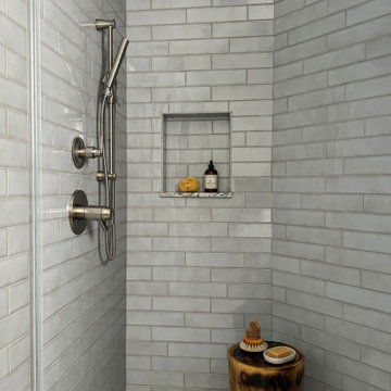 Custom walk-in shower