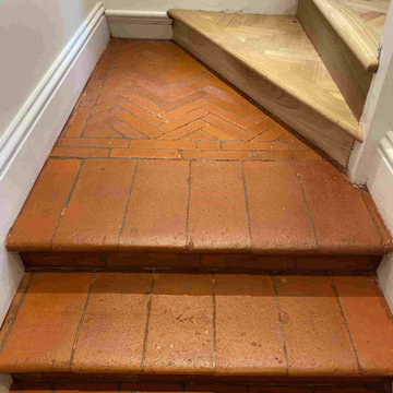 Renovating a Terracotta Tiled Staircase in Maidenhead