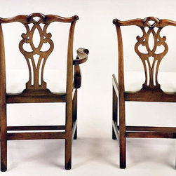 Wright Table Company - The No. 152 Chippendale Arm Chair & No. 151 Chippendale Side Chair - Armchairs And Accent Chairs
