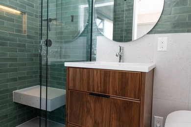 Bathroom - tropical bathroom idea in Other