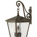 Hinkley - Hinkley 1438RB Trellis, 4 Light Extra Large Outdoor Wall in Traditional - Trellis is a traditional European lantern design iTrellis 4 Light Extr Regency Bronze Clear *UL: Suitable for wet locations Energy Star Qualified: n/a ADA Certified: n/a  *Number of Lights: 4-*Wattage:60w Incandescent bulb(s) *Bulb Included:No *Bulb Type:Incandescent *Finish Type:Regency Bronze