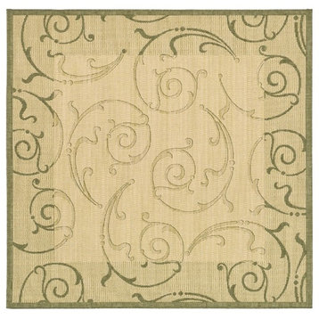 Safavieh Courtyard cy2665-1e01 Natural, Olive Area Rug