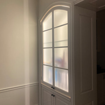 Frosted Glass Cabinet Doors