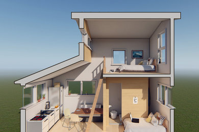 Home design - coastal home design idea in Atlanta