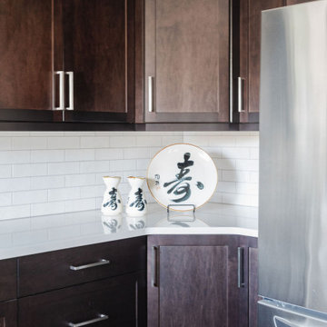 Wycliffe Contemporary Transitional Kitchen Remodel