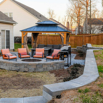 Paver Patio and Retaining Wall