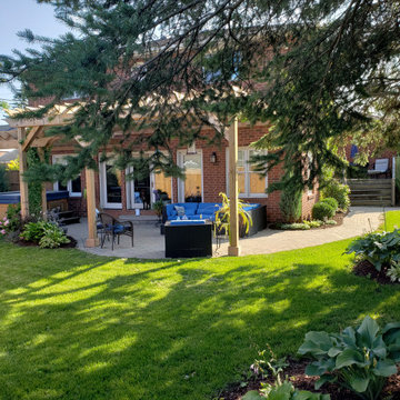 Backyard Pergola Makeover