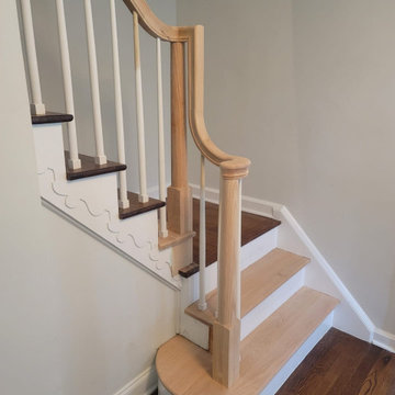 Classic Wood Railings with Volutes
