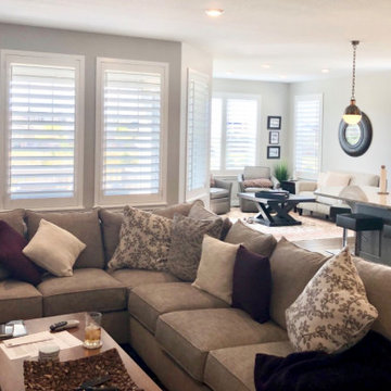 "Clear view Invisiline" Plantation Shutter applications