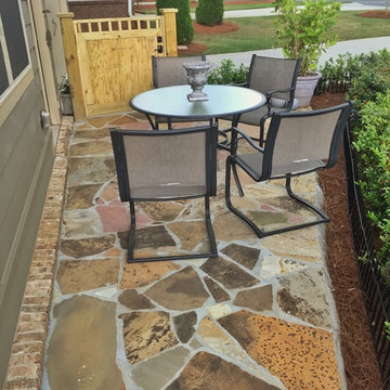 Marietta flagstone patio