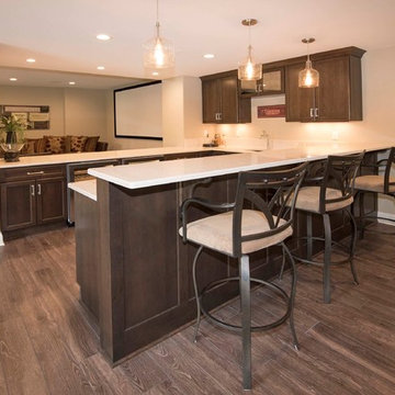Hawthorne 2018 MBA Parade of Homes Model - finished lower: bar