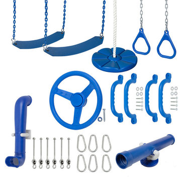 Ultimate Swing Set Kit, Blue