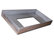 Castlewood Rustic Shiplap Chimney Hood With Liner And Ventilator, Rustic/Spruce,