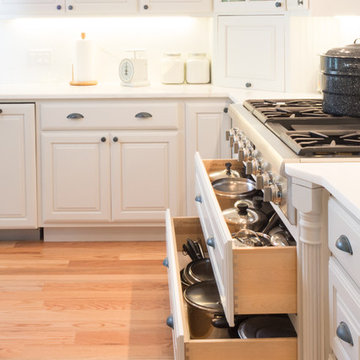 French Country White Kitchen