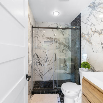 Modern Guest Bathroom - Encinitas CA