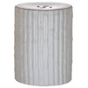 Safavieh Bamboo Garden Stool, White