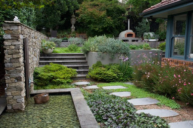 Design ideas for an eclectic garden in Sydney.