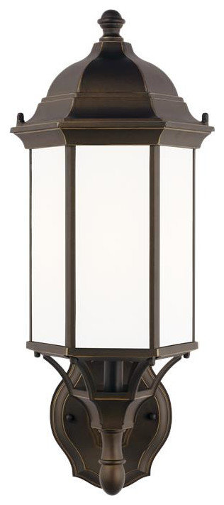 Sea Gull Lighting 8838751 Sevier Medium One Light Uplight Outdoor Wall ...