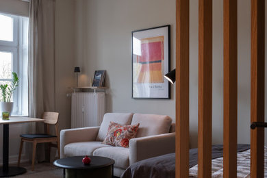 Modernes Wohnzimmer in Hamburg