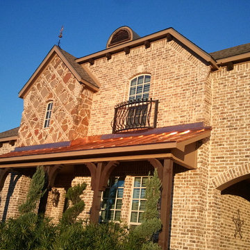 Real Copper Standing Seam and Turret/Cone