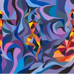 DANCING WITH COLOR - Paintings