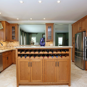 Remodel - Kitchen Cherry Cabinets