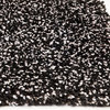 KAS Bliss 1583 Shag Shag Rug, Black Heather, 8'0"x11'0"