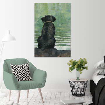 "Let Me Swim" Painting Print on Wrapped Canvas