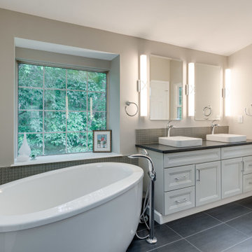 Transitional Bathroom Remodel Woodbridge, VA