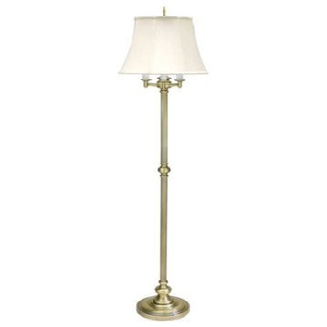 House of Troy N-603 Floor Lamp - Antique Brass
