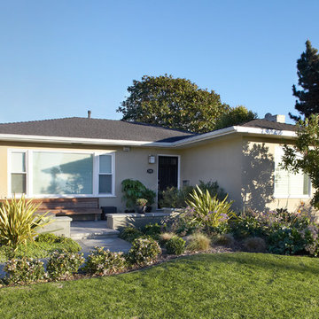 Exterior Upgrade and Landscaping of 1950's Redondo Beach Tract Home