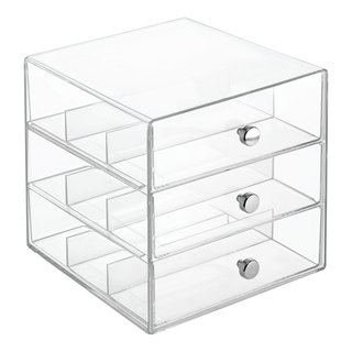 Interdesign Clarity 3 Drawer Organizer -Slim