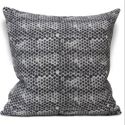 Shibori Cushion Helsinki Chacoal - Decorative Cushions