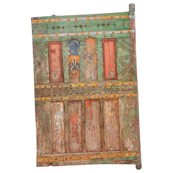 Early 1800's Colorful Moroccan Door