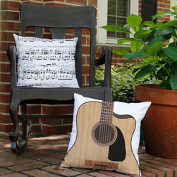 Music and Dance Throw Pillows - Products