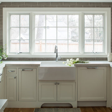 Auburndale Farmhouse Kitchen - Gut Renovation