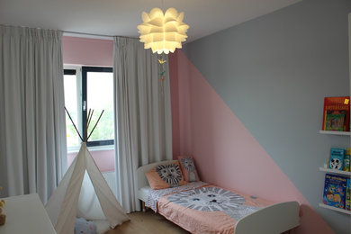 Example of a danish kids' room design in Amsterdam