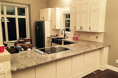 granite counters installed
