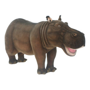big stuffed hippo