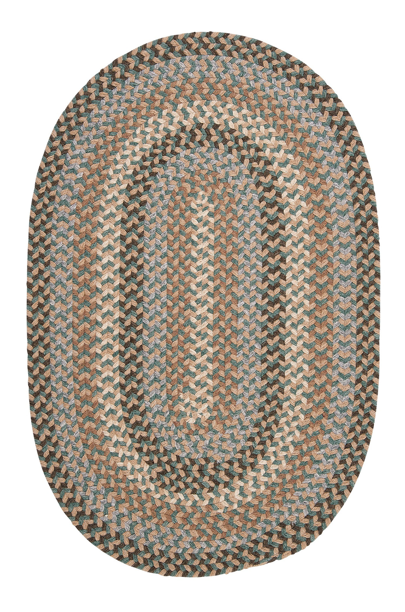 Colonial Mills Boston Common BC54 Driftwood Teal Traditional Area Rug ...