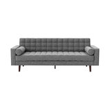 Bobkona Sonya 2-Piece Sofa and Loveseat Set - Modern - Sectional Sofas