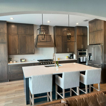 Kadey Alder and Maple w/Miso and Amalfi Finish From Omega Cabinetry