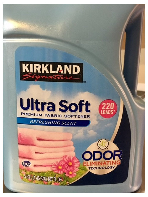 Kirkland (Costco) Fabric Softener revisited