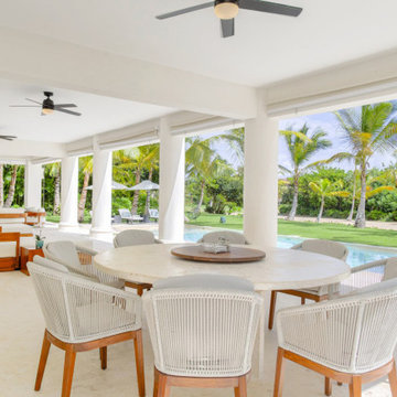 Modern Coastal Vacation Villa in Punta Cana