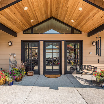 Water Views and Elegant Details Define Sequim Custom Home